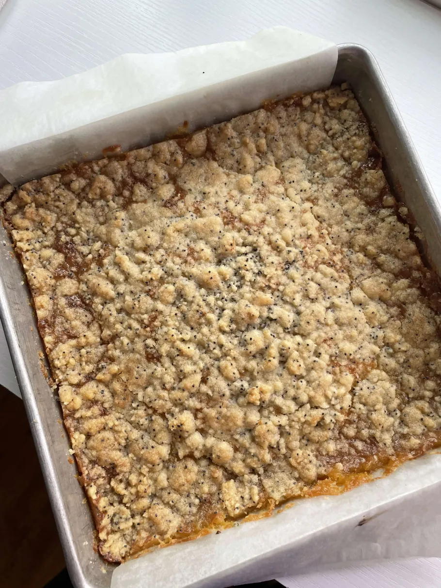 Lemon Poppy Bars